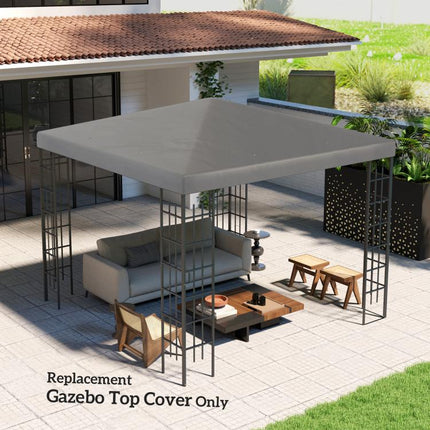 3 x 3(m) Gazebo Frame Replacement - Grey