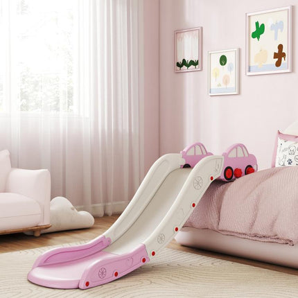 Kids Slide for Bed, Sofa, with Extended Length, Easy to assemble and Store, Pink