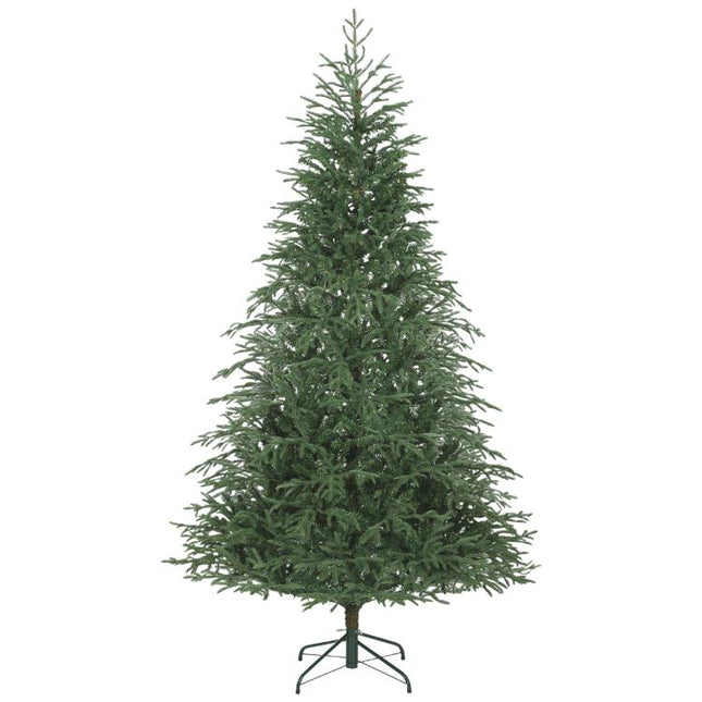 7 ft Full Spruce Christmas Tree with Realistic Dense Tips, Easy Assembly - Green