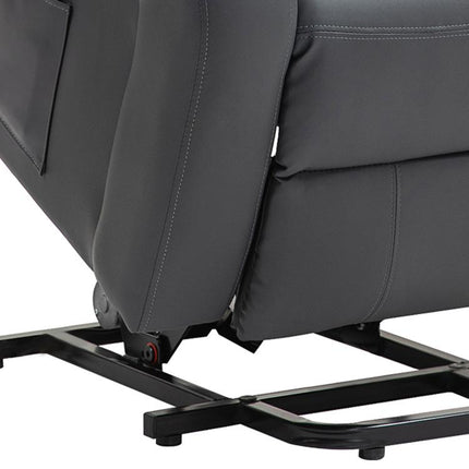 Riser and Recliner Chair Vibration Massage for Elderly Dark Grey