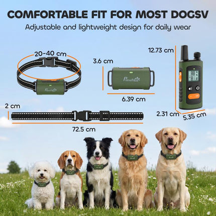 Anti Bark Collars for Dogs 3 Modes Dog Training Collar 3200FT Remote