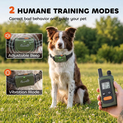 Anti Bark Collars for Dogs 3 Modes Dog Training Collar 3200FT Remote