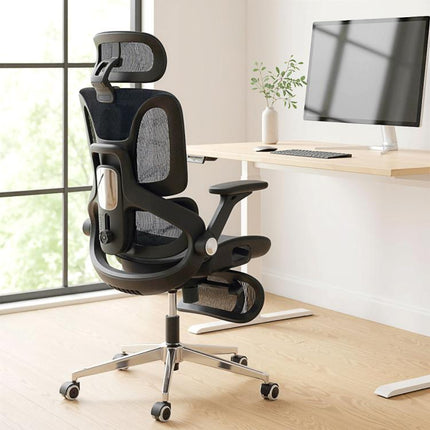 Ergonomic Office Chair, High Back Mesh Desk Chair, Black