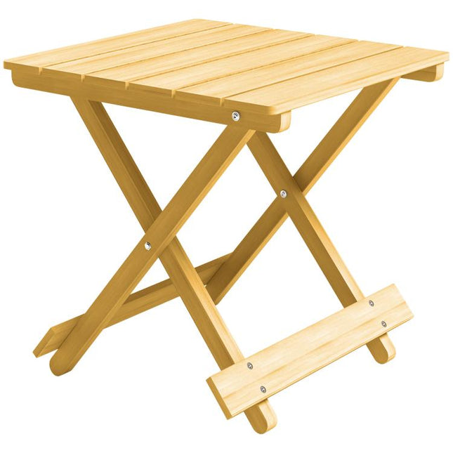 Wooden Foldable Outdoor Coffee Table