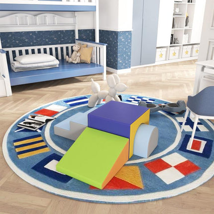 4-Piece Soft Play Set for Toddlers, Multicoloured
