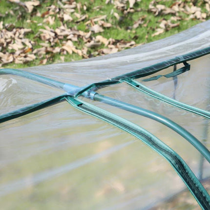 350 x 100 cm Low Tunnel Greenhouse - Clear