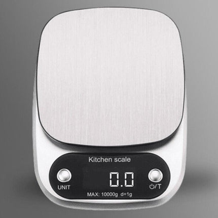 Digitale Küchenwaage (10 kg) mit LCD-Display, Lebensmittelwaage, Briefwaage, elektronische Waage C