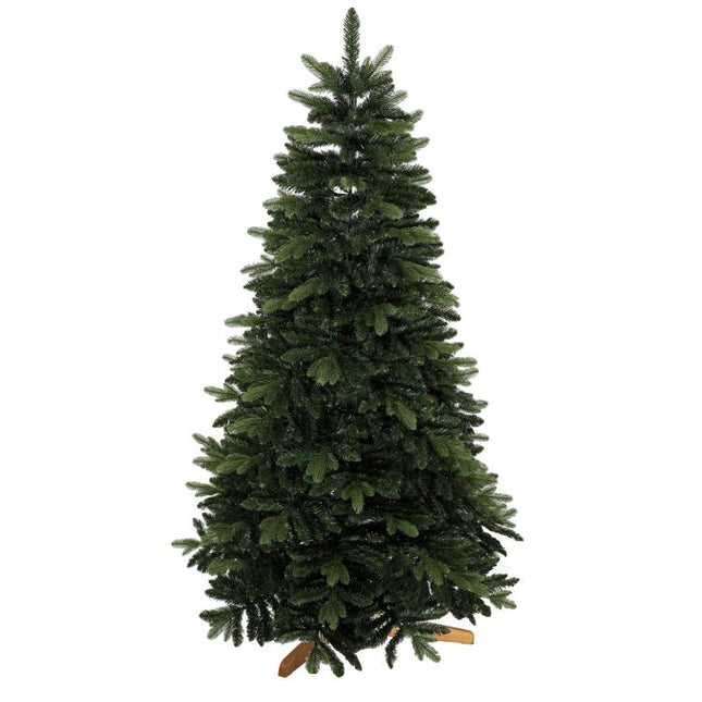 Albero di Natale Artificiale Abete Nobile 1161 Rami 210cm Verde
