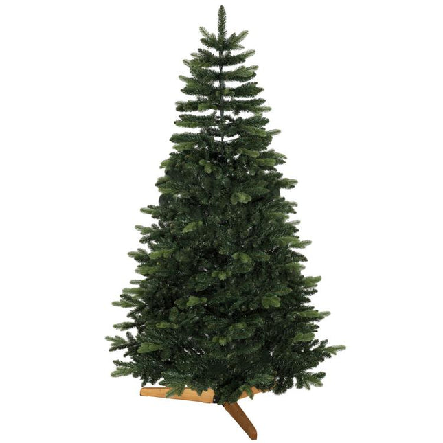 Albero di Natale Artificiale Abete Nobile 1161 Rami 210cm Verde