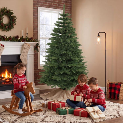 Albero di Natale Artificiale Abete Nobile 1161 Rami 210cm Verde