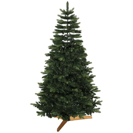 Albero di Natale Artificiale Abete Nobile 1161 Rami 210cm Verde