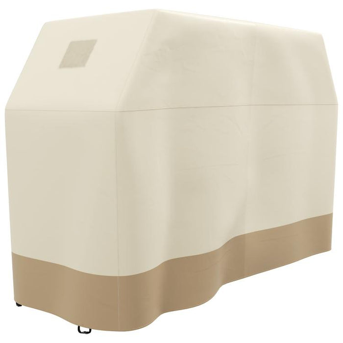 71W x 188Lcm PU Coated Protective Grill Cover - Beige