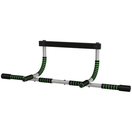 Doorway Pull up Bar, Door Frame Chin up Push up Bar for Home Gym Upper Body Workout, No Drilling or Screws, Green