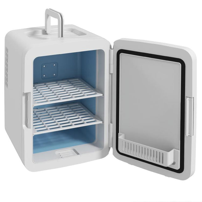 10L Ultra-Quiet Cosmetic Fridge (12V/240V) – Cooling & Heating – Small Fridge for Bedroom/Makeup