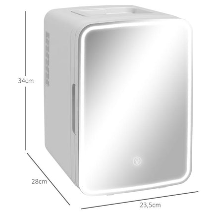 10L Ultra-Quiet Cosmetic Fridge (12V/240V) – Cooling & Heating – Small Fridge for Bedroom/Makeup