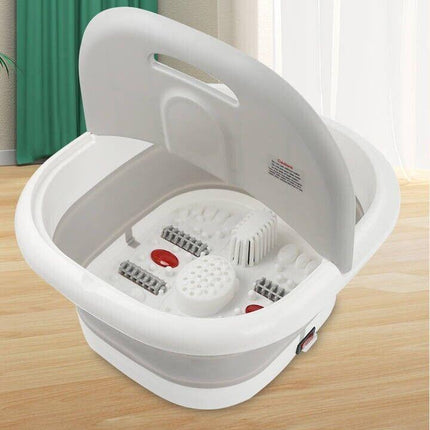 500W Electric Infrared Foot Massager Wet Bath Spa Relax Therapy Pedicure Soothe
