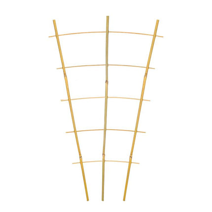 2 FT bamboo garden trellis, climbing plant trellis, Vines, Vegetables, Flowers, Potted Plants, Natural Bamboo Indoor Outdoor Support 3pcs.