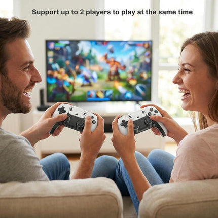 Retro Video Games Console Stick 4K Pro 64GB 2k+ Games Wireless Controllers 2.4G