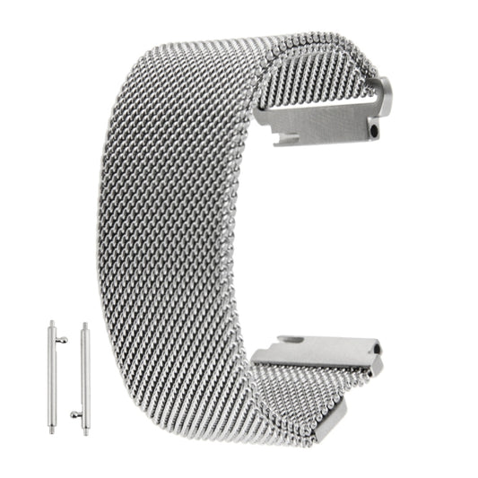 18mm Magnetic Milanese Loop Stainless Steel Magnet Closure Lock Bracelet Strap Band for Huawei Watch Band 5, Milanese Loop