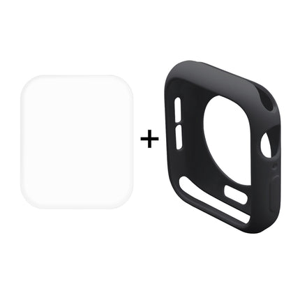 ENKAY Hat-Prince 2 in 1 TPU Semi-clad Protective Shell + 3D Full Screen PET Curved Heat Bending HD Screen Protector For Apple Watch Series 6 / 5 / 4 / Watch SE 44mm, For Apple Watch Series 6 / 5 / 4 / Watch SE 44mm