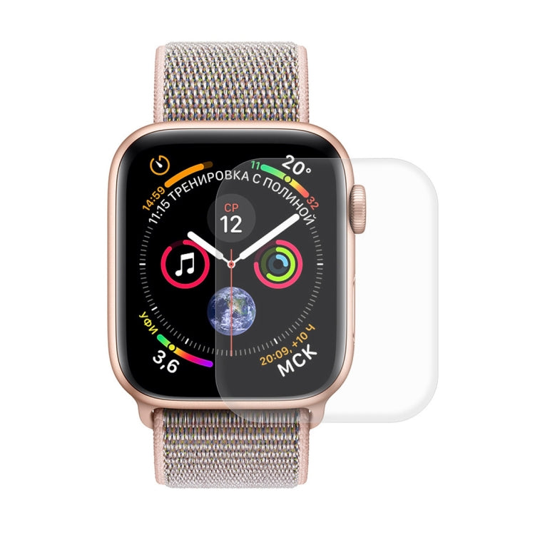 ENKAY Hat-Prince 2 in 1 TPU Semi-clad Protective Shell + 3D Full Screen PET Curved Heat Bending HD Screen Protector for Apple Watch Series 5 & 4 44mm, 44mm