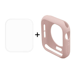 ENKAY Hat-Prince 2 in 1 TPU Semi-clad Protective Shell + 3D Full Screen PET Curved Heat Bending HD Screen Protector for Apple Watch Series 5 & 4 44mm, 44mm