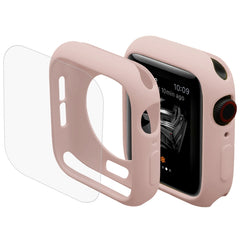 ENKAY Hat-Prince 2 in 1 TPU Semi-clad Protective Shell + 3D Full Screen PET Curved Heat Bending HD Screen Protector for Apple Watch Series 5 & 4 44mm, 44mm
