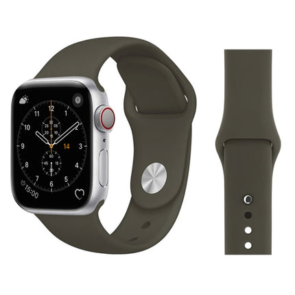 For Apple Watch Series 3 & 2 & 1 38mm Fashion Simple Style Silicone Wrist Watch Band