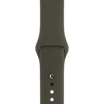 For Apple Watch Series 3 & 2 & 1 38mm Fashion Simple Style Silicone Wrist Watch Band, For 38mm