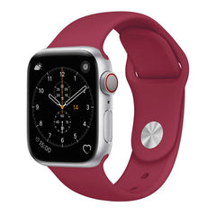 For Apple Watch Series 3 & 2 & 1 38mm Fashion Simple Style Silicone Wrist Watch Band
