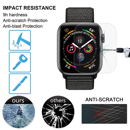 Protector de pantalla curvado por calor ENKAY Hat-Prince 3D de PET para Apple Watch Series 4 de 44 mm