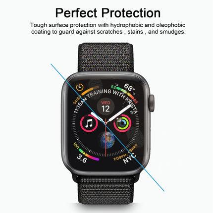 Protector de pantalla curvado por calor ENKAY Hat-Prince 3D de PET para Apple Watch Series 4 de 44 mm