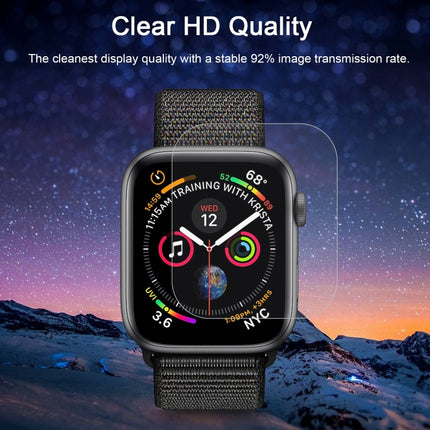 Protector de pantalla curvado por calor ENKAY Hat-Prince 3D de PET para Apple Watch Series 4 de 44 mm