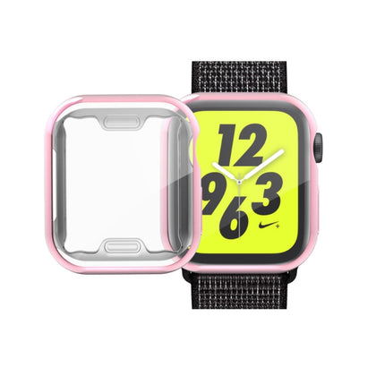 Full Coverage Plating TPU Case For Apple Watch Series 6 / 5 / 4 / Watch SE 40mm, For Apple Watch Series 6 / 5 / 4 / Watch SE 40mm, For Series 5 & 4 40mm