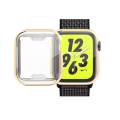 Full Coverage Plating TPU Case for Apple Watch Series 5 & 4 40mm, For Series 5 & 4 40mm