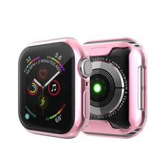 Full Coverage Plating TPU Case For Apple Watch Series 6 / 5 / 4 / Watch SE 44mm