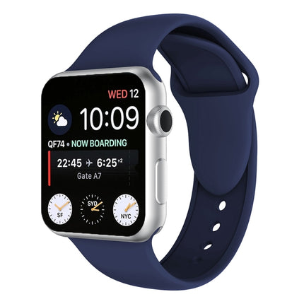 Correa de silicona con remaches dobles para Apple Watch Series 3, 2 y 1 de 42 mm, Apple Watch de 42 mm