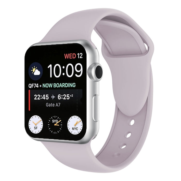 Silikonarmband mit Doppelnieten für Apple Watch Series 3 &amp; 2 &amp; 1 42 mm, Apple Watch 42 mm