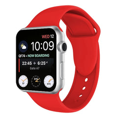 Double Rivets Silicone Watch Band for Apple Watch Series 3 & 2 & 1 42mm, Apple Watch 42mm