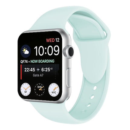 Correa de silicona con remaches dobles para Apple Watch Series 3, 2 y 1 de 42 mm, Apple Watch de 42 mm