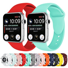 Double Rivets Silicone Watch Band for Apple Watch Series 3 & 2 & 1 42mm, Apple Watch 42mm