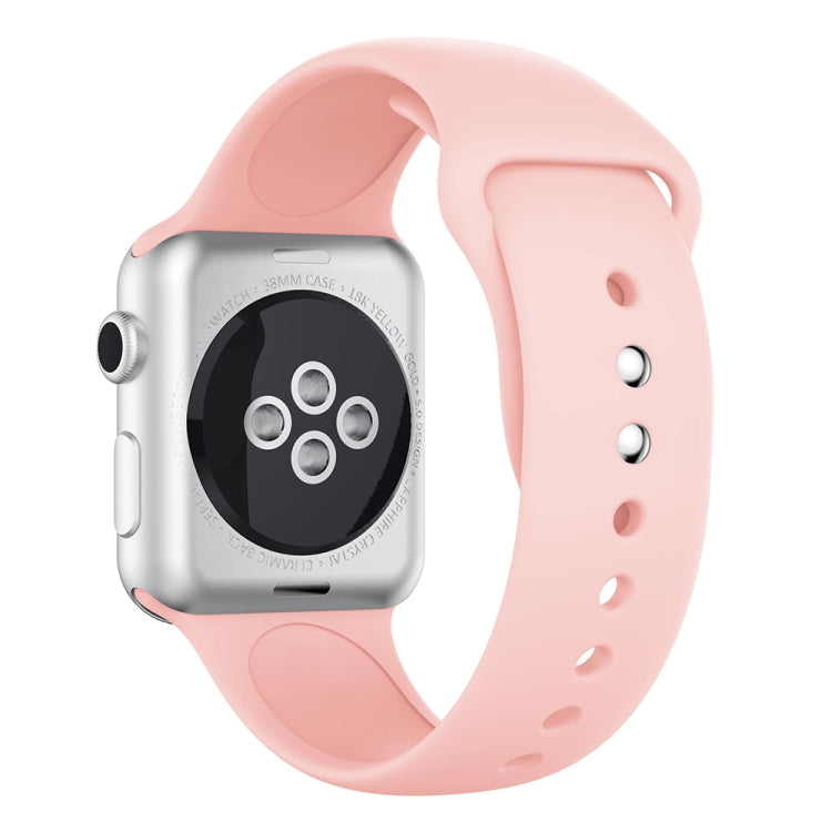Double Rivets Silicone Watch Band for Apple Watch Series 3 & 2 & 1 38mm