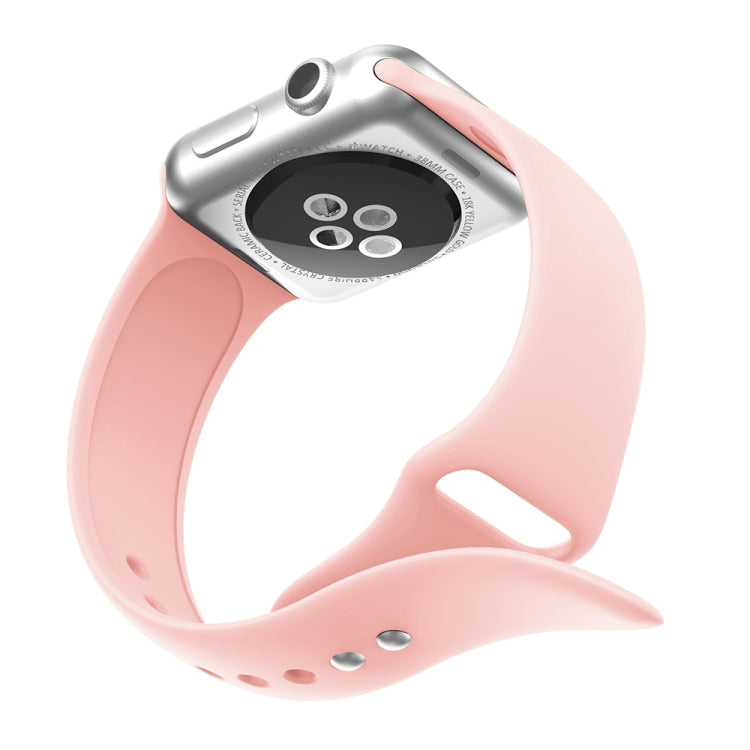 Double Rivets Silicone Watch Band for Apple Watch Series 3 & 2 & 1 38mm