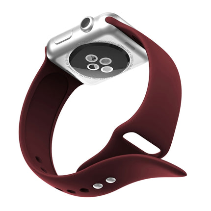 Double Rivets Silicone Watch Band for Apple Watch Series 3 & 2 & 1 38mm, Apple Watch 38mm