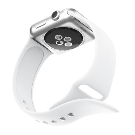 Double Rivets Silicone Watch Band for Apple Watch Series 3 & 2 & 1 38mm, Apple Watch 38mm