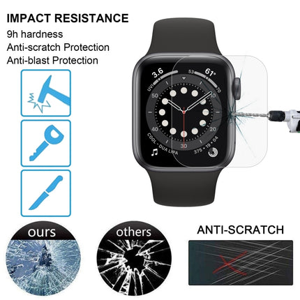 9H 2.5D Tempered Glass Film For Apple Watch Series 6 / 5 / 4 / Watch SE 44mm, For Apple Watch Series 6 / 5 / 4 / Watch SE 44mm