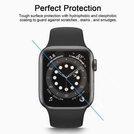 9H 2.5D Tempered Glass Film For Apple Watch Series 6 / 5 / 4 / Watch SE 44mm, For Apple Watch Series 6 / 5 / 4 / Watch SE 44mm