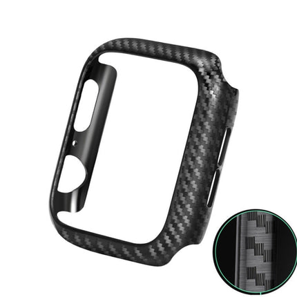 Estuche protector de marco de fibra de carbono para Apple Watch Series 3, 2 y 1 de 42 mm, para Apple Watch Series 3, 2 y 1 de 42 mm