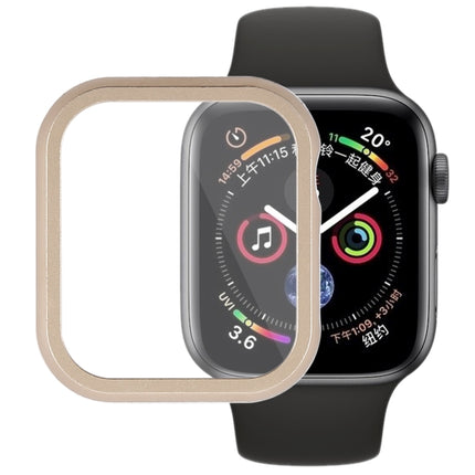 Estuche protector con marco frontal de metal para Apple Watch Series 5 y 4 de 44 mm, Series 5 y 4 de 44 mm