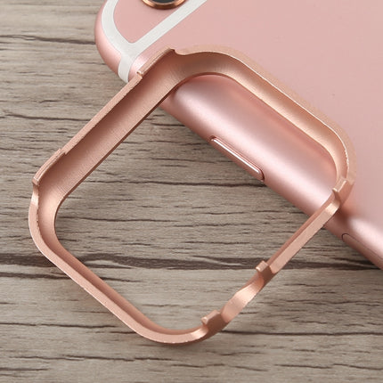 Estuche protector con marco frontal de metal para Apple Watch Series 5 y 4 de 44 mm, Series 5 y 4 de 44 mm